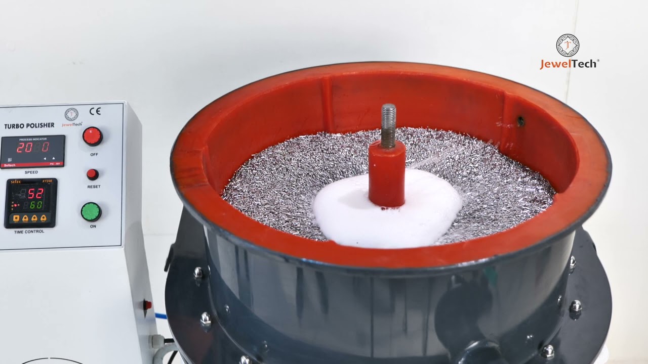 Turbo Polisher || Jeweltech || Jewelry Polishing Machine || Circular Vibrator || Drum Polisher