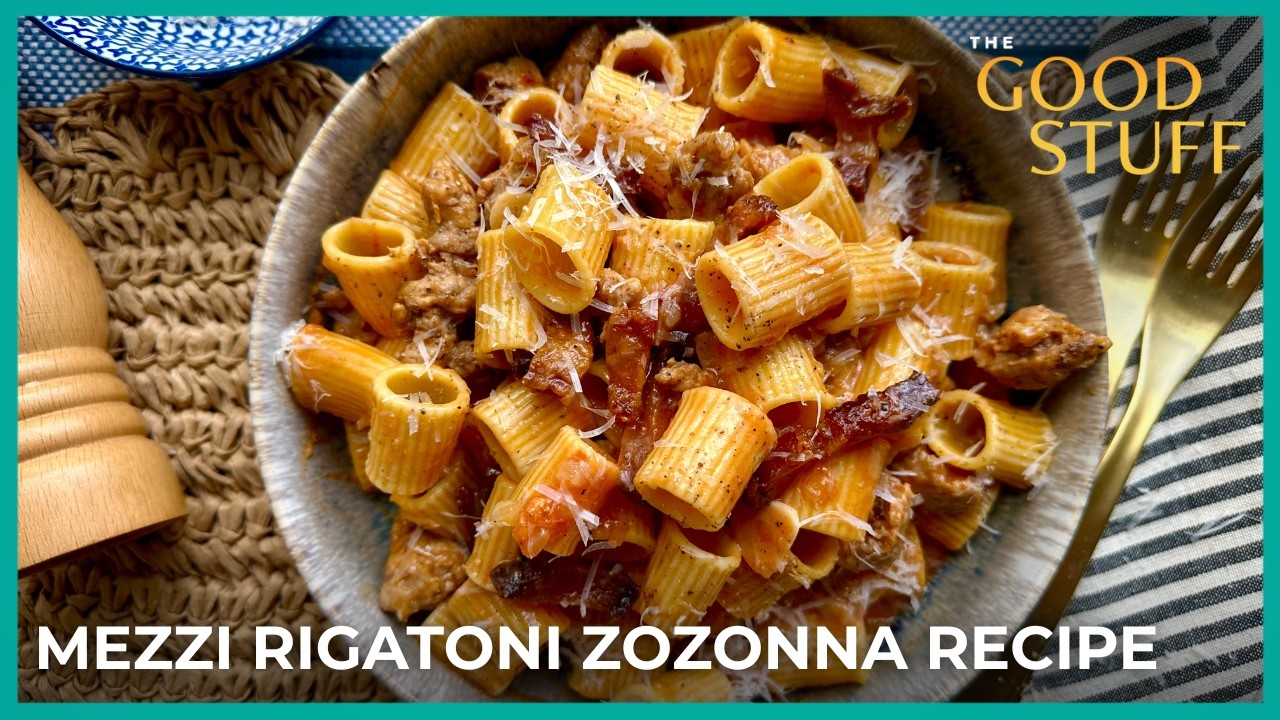 Mezzi Rigatoni Zozonna Recipe | The Good Stuff with Mary Berg