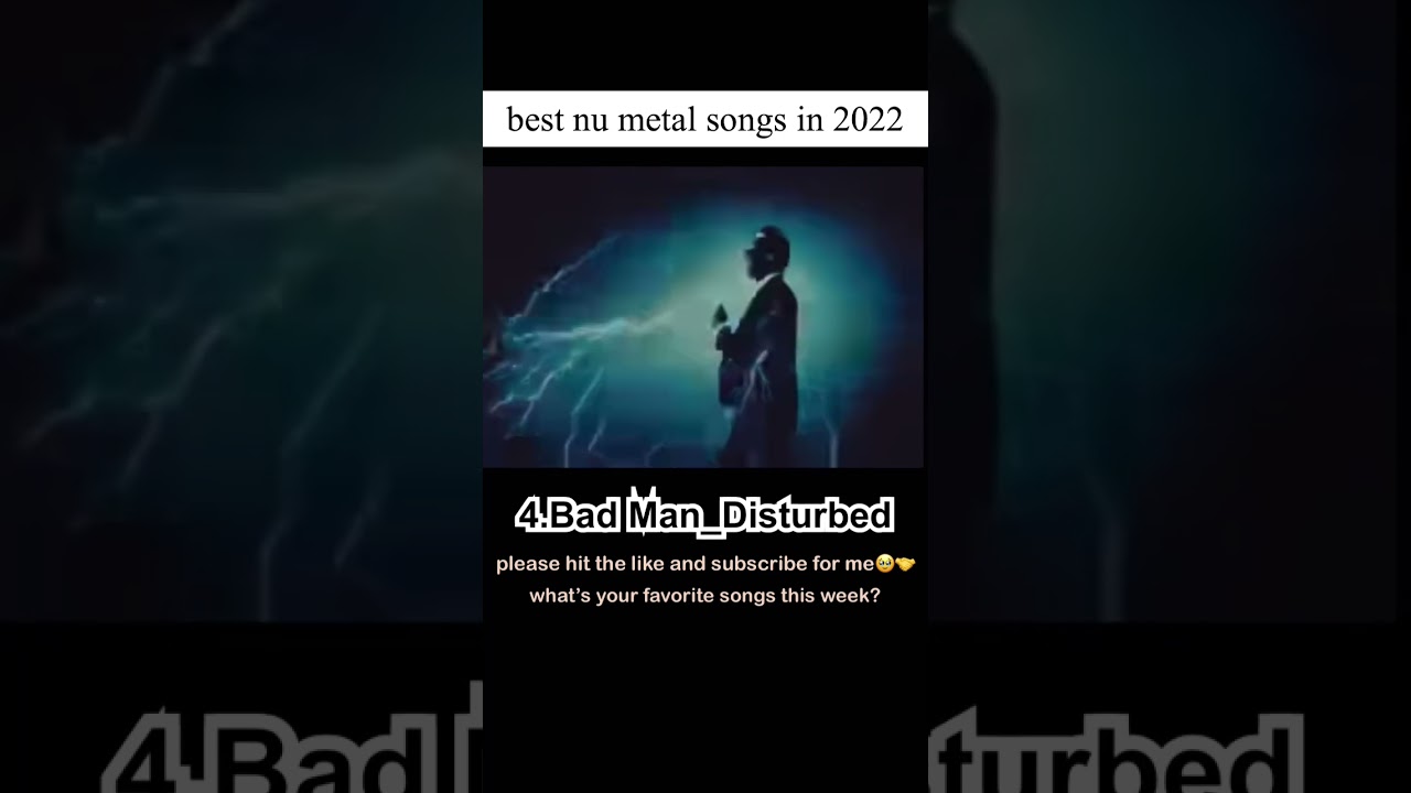 Top 5 nu metal songs in 2022! Korn, slipknot, disturbed … 