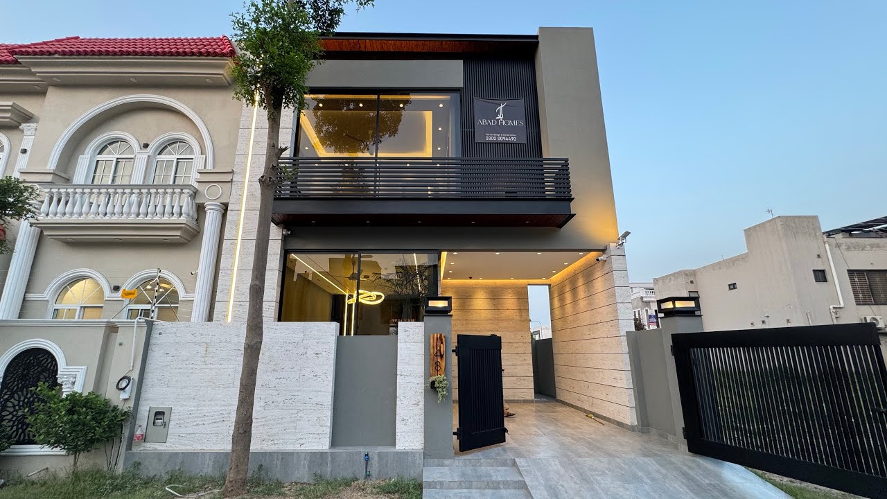 Inside the Most Beautiful 5 Marla Modern House For Sale in Dha Lahore