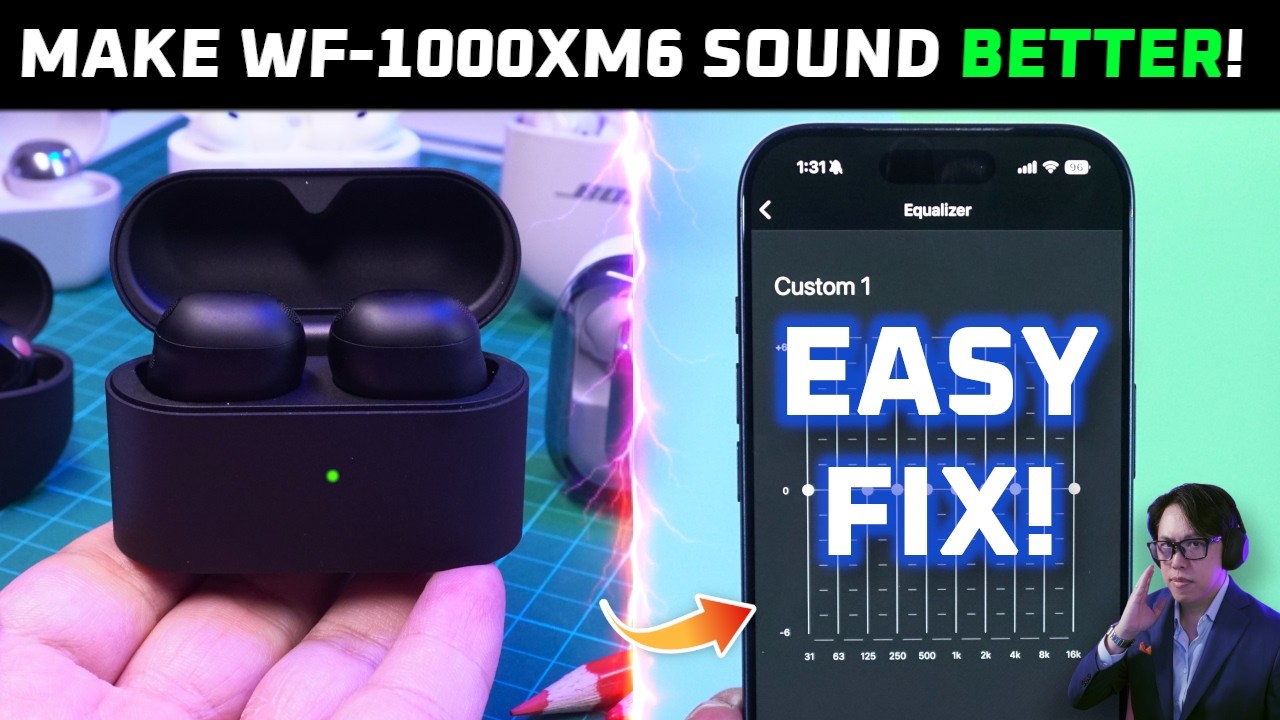 Make Sony WF-1000XM6 Sound Better NOW! 🔥 (Best EQ Settings)