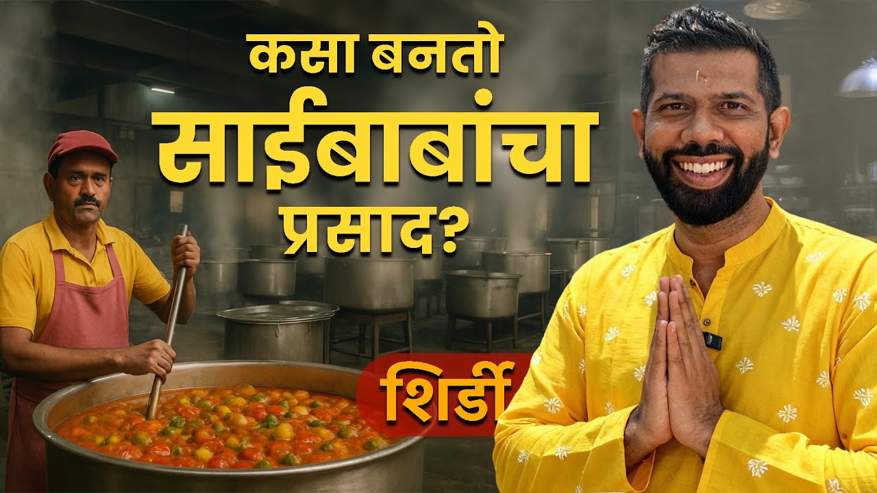 Shirdi Sai Baba | Mega Kitchen | Sai Baba | Shirdi Prasadalaya | Maharashtra Food Tour | SukirtG