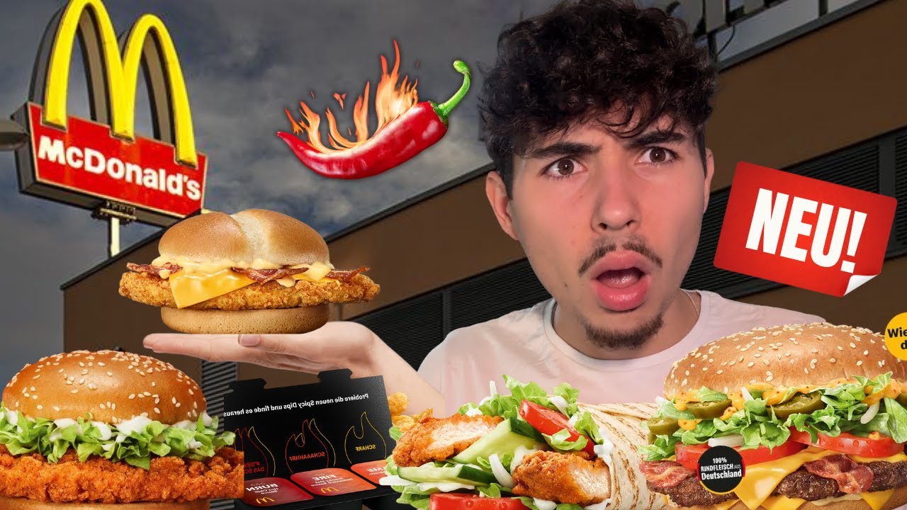 SPICY DIP CHALLENGE von McDonald´s getestet..🌶️🥵