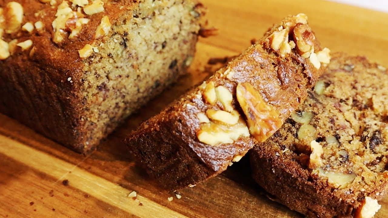 Banana Bread أسهل و أنجح طريقة لتحضير كيكة الموز اللذيذة