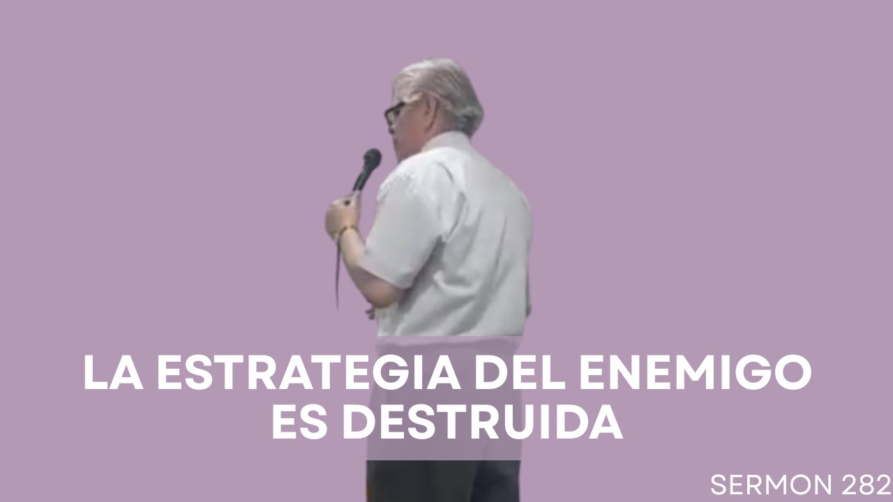 #SERMON 282 LA ESTRATEGIA DEL ENEMIGO ES DESTRUIDA (pastor Gustavo J Benitez Jahaziel) 06-02-2026
