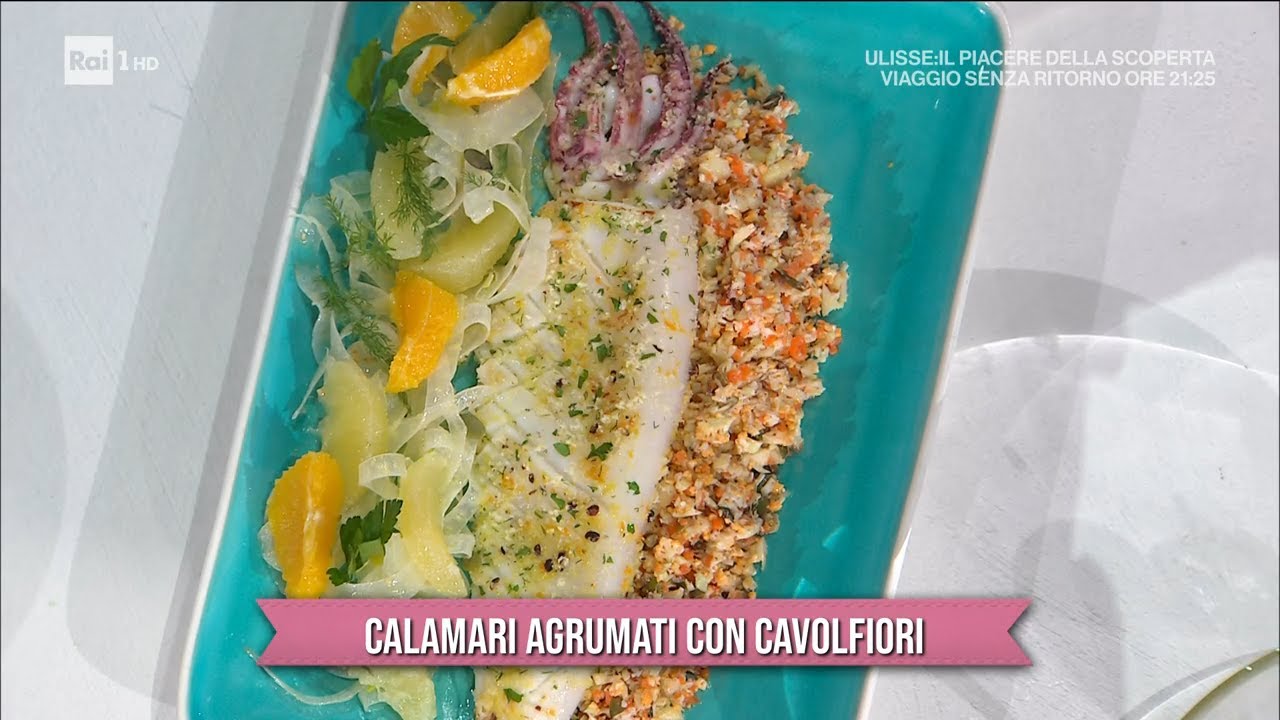Calamari agrumati con cavolfiori - È sempre mezzogiorno 25/01/2022