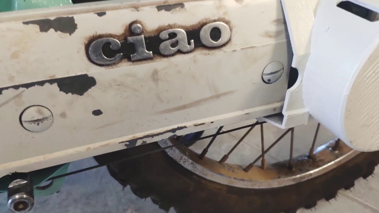 STAMPA 3D PER IL  FRENO E PENSIAMO AL MANUBRIO - MIGLIORIAMO IL NOSTRO CIAO