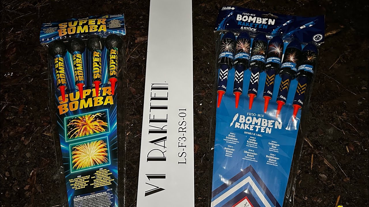 F3 POLEN FEUERWERKS RAKETEN TEST 2025 ! 🚀🔥 || Funke,Lonestar,Jorge  