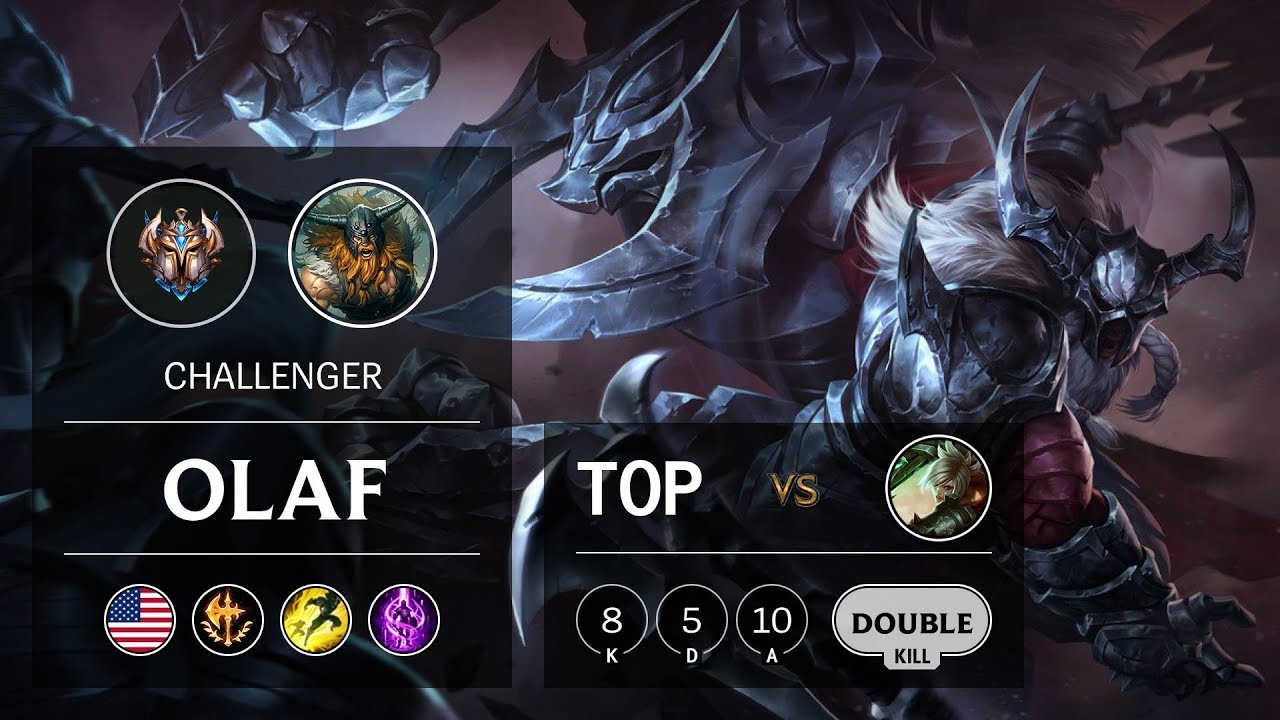 Olaf Top vs Riven - NA Challenger Patch 9.15