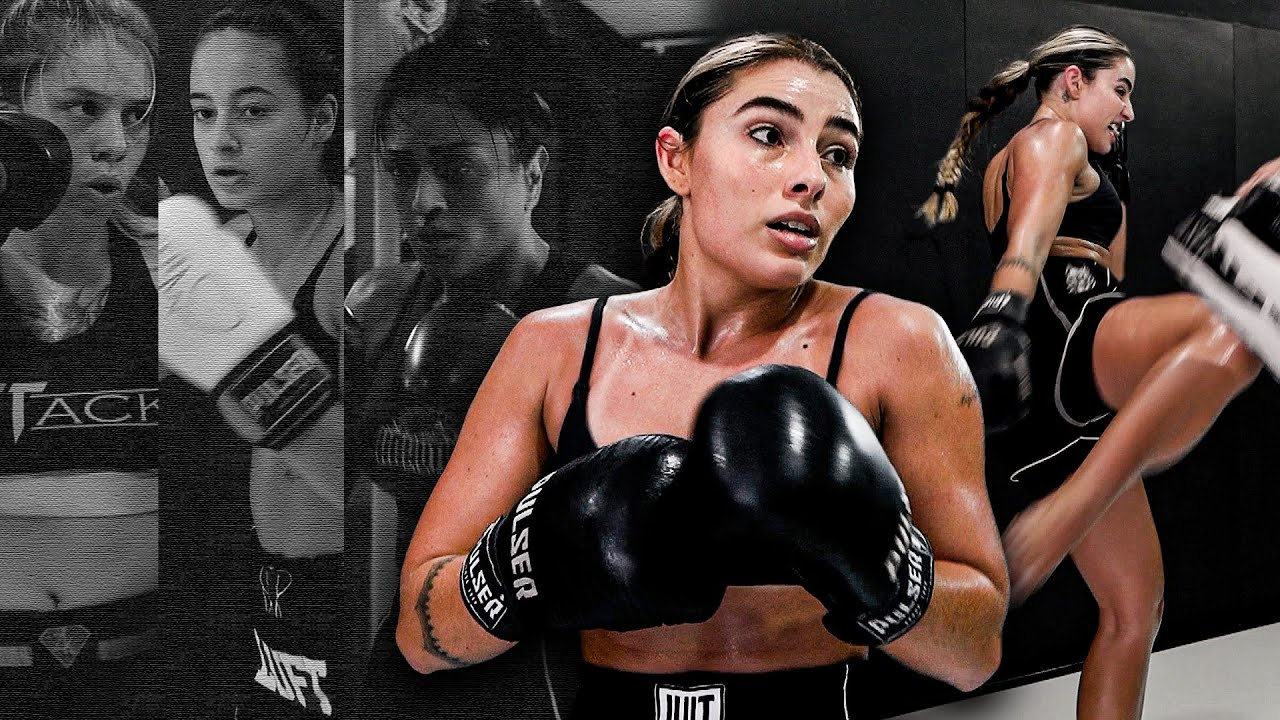 TREINO INTENSO DE MUAY THAI | somente atletas mulheres