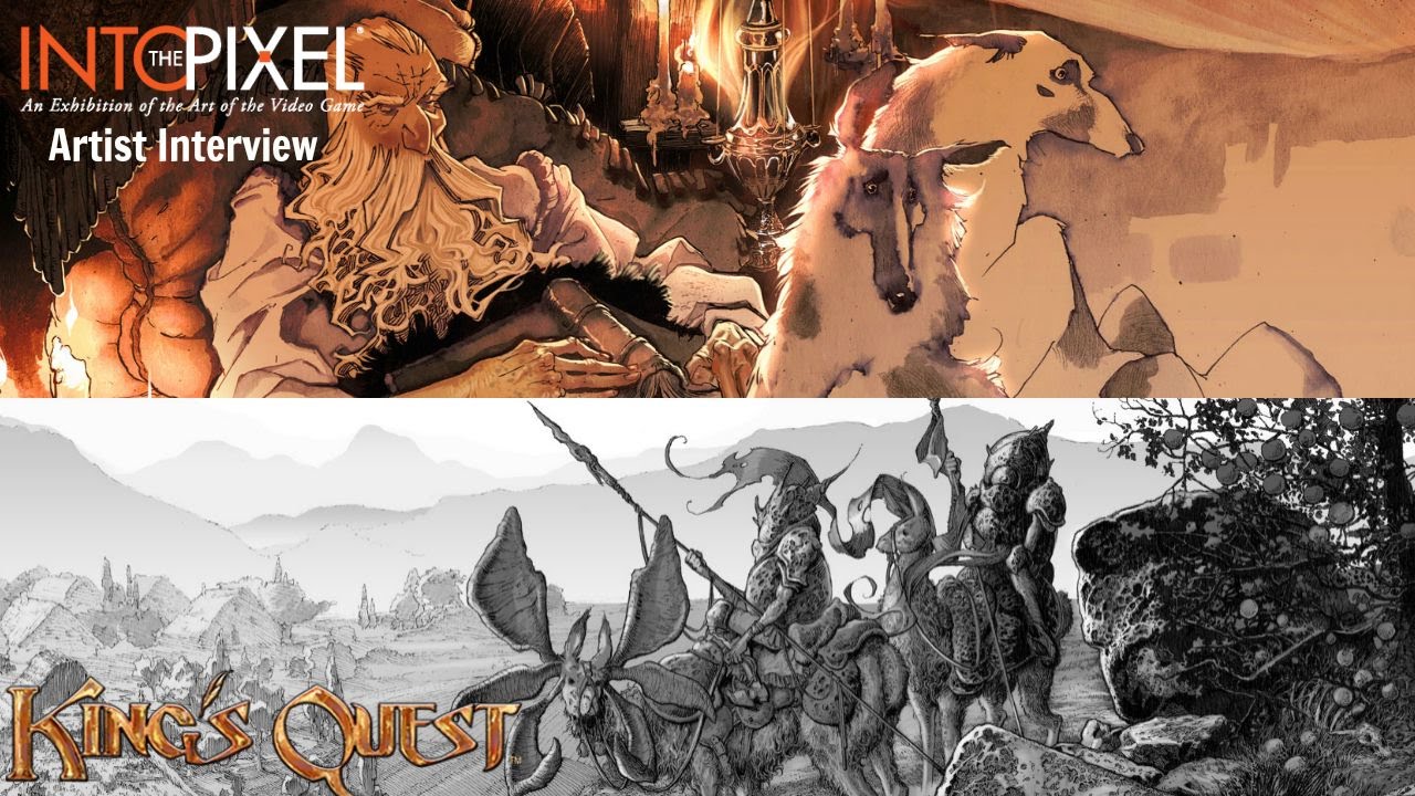 #IntothePixel Artist Interview with Evan Cagle (King's Quest - 2015)
