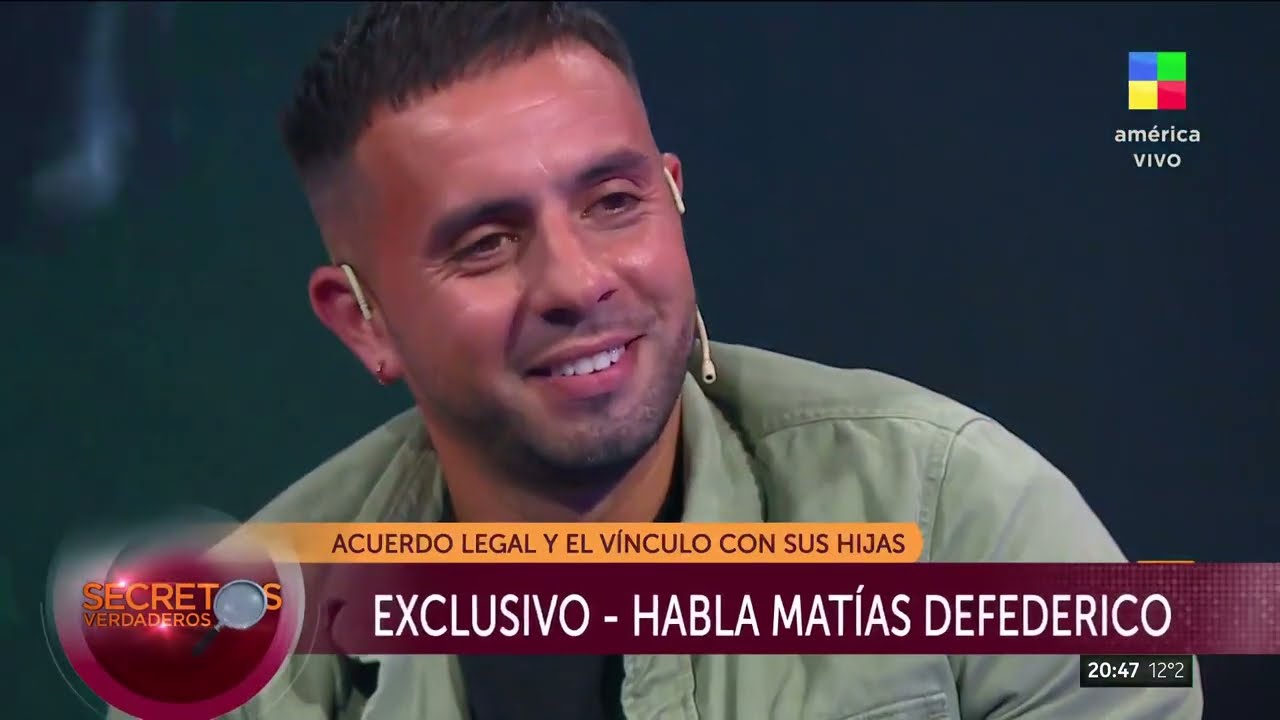 La palabra de Matías Defederico en #SecretosVerdaderos: 