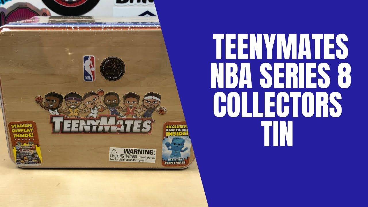 NBA Teenymates Series 8 Collectors Tin - Rare LeBron James Figure