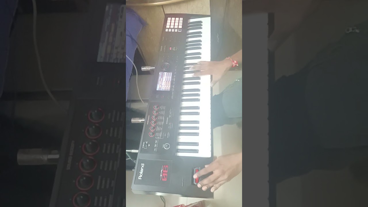#Roland #FA 06 #tonepitch#bend & #Beam demo