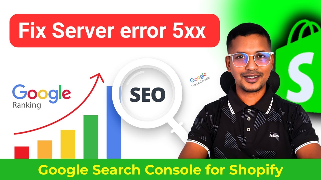 How to fix Server Error 5xx in Google Search Console ✅ Shopify SEO