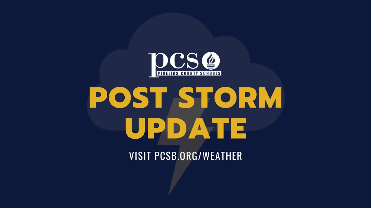 Hurricane Helene Press Conference with Pinellas County Schools