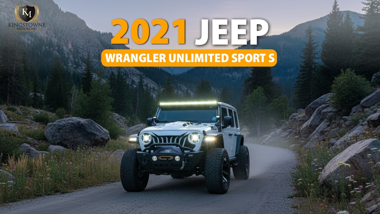 Built for Adventure | 2021 Jeep Wrangler Unlimited Sport S