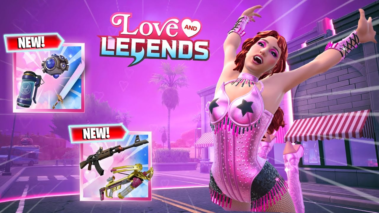 The Love AND Legends Fortnite Update is INSANE (Chappell Roan, Lock-On AR, Shockwaves, KPDH + more!)