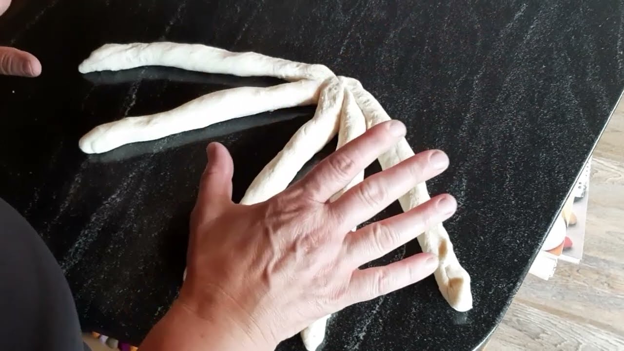 Zopf flechten mit 5 Strängen