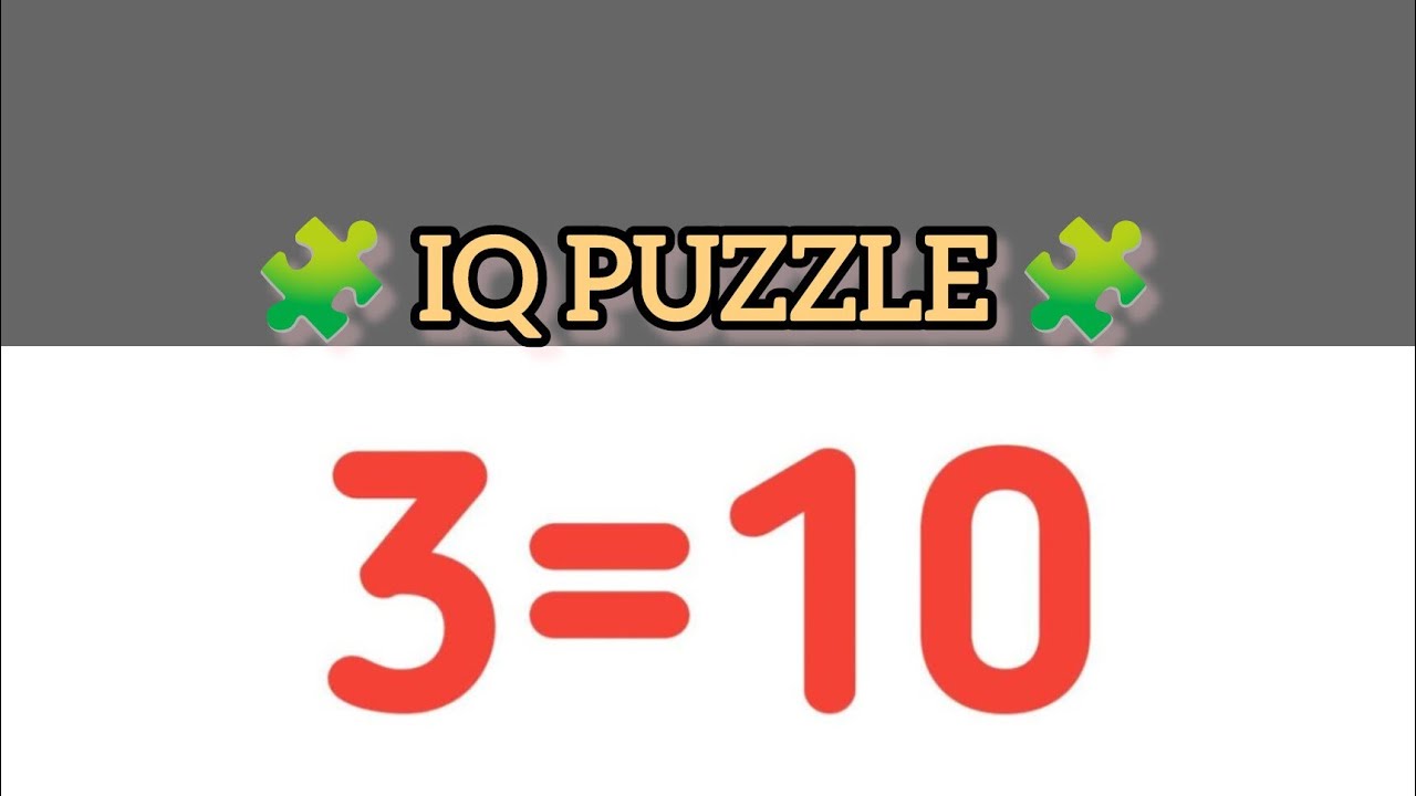 Live IQ puzzle stream today #viralmath #mental #Maths #logical #quiz #peak