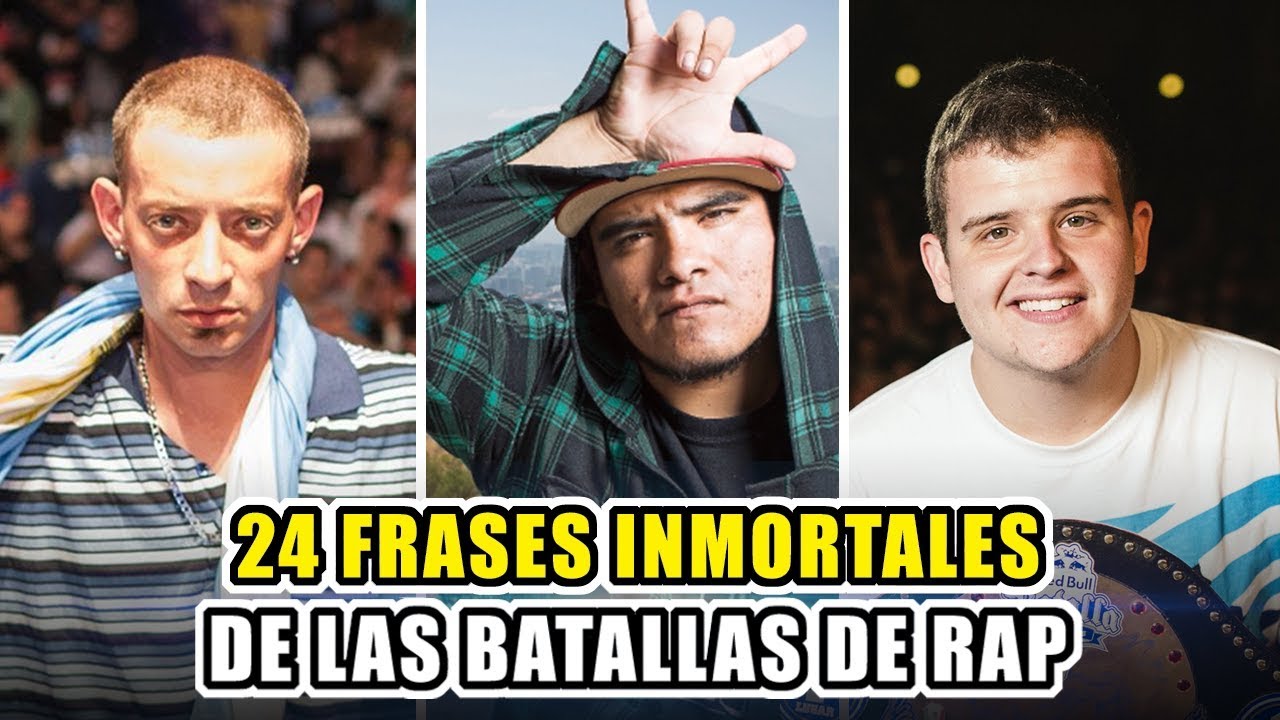 24 FRASES INMORTALES DE LAS BATALLAS DE RAP (DE TODA LA HISTORIA)