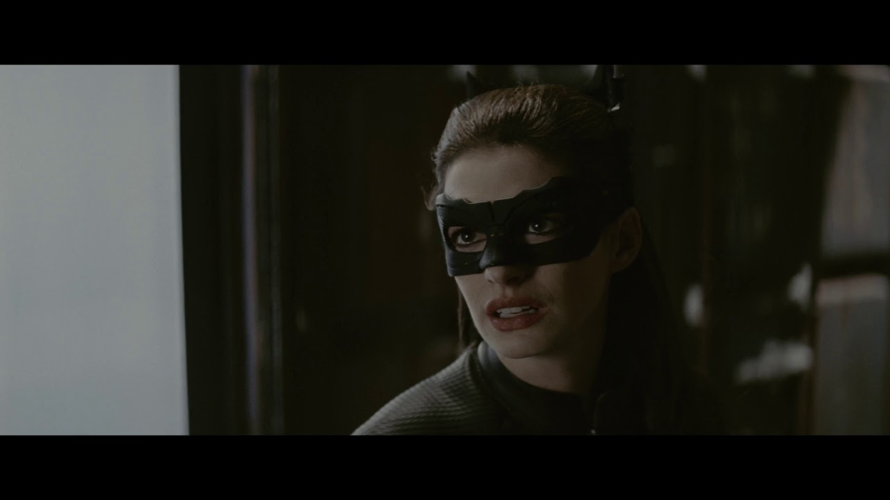 Bruce Wayne + Selina Kyle | The Cat begs The Bat to escape with her [