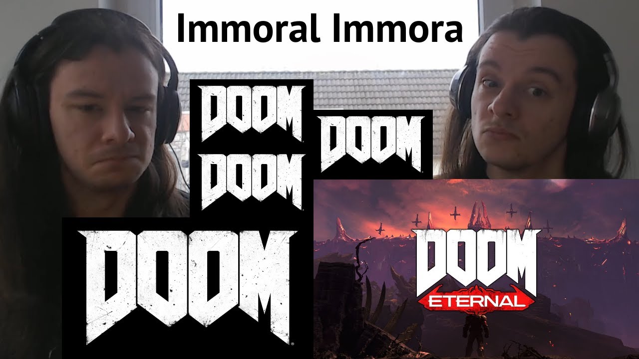 (РЕАКЦИЯ) DOOM - Дэвид Леви - Иммора (Koma Gamerip)