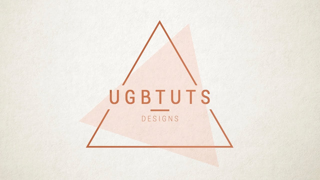 Crea un Logo Moderno Usando Triangulos y Texto Photoshop Tutorial