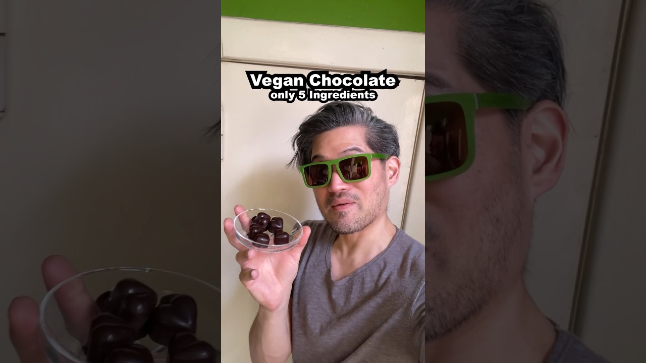 Simple Vegan Chocolate Fudge Recipe ONLY 5 Ingredients 