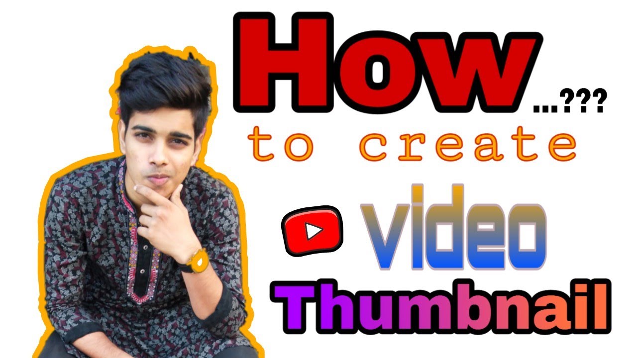 How to create video thumbnail on Mobile|কিভাবে মোবাইল দিয়ে থাম্বনেইল বানাবেন। #Sheikh_Sahed_Official