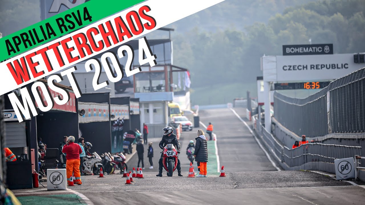 Wetterchaos in Most | Trackday mit FR Performance | Aprila RSV4