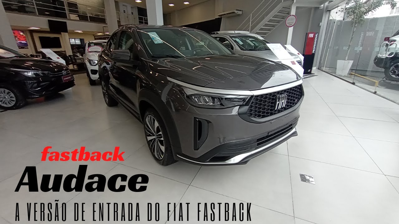 CONHECI O FIAT FASTBACK DE ENTRADA | VERSÃO AUDACE 2023