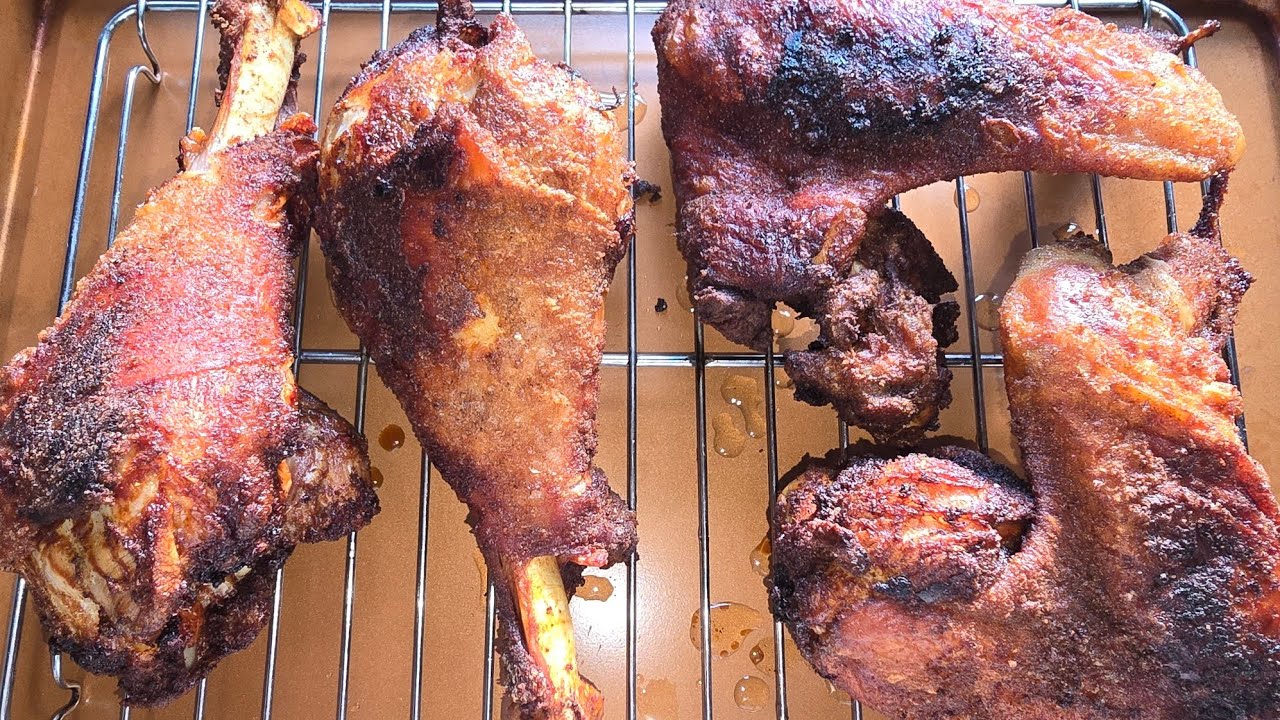 Deep Fried Turkey Wings & Legs