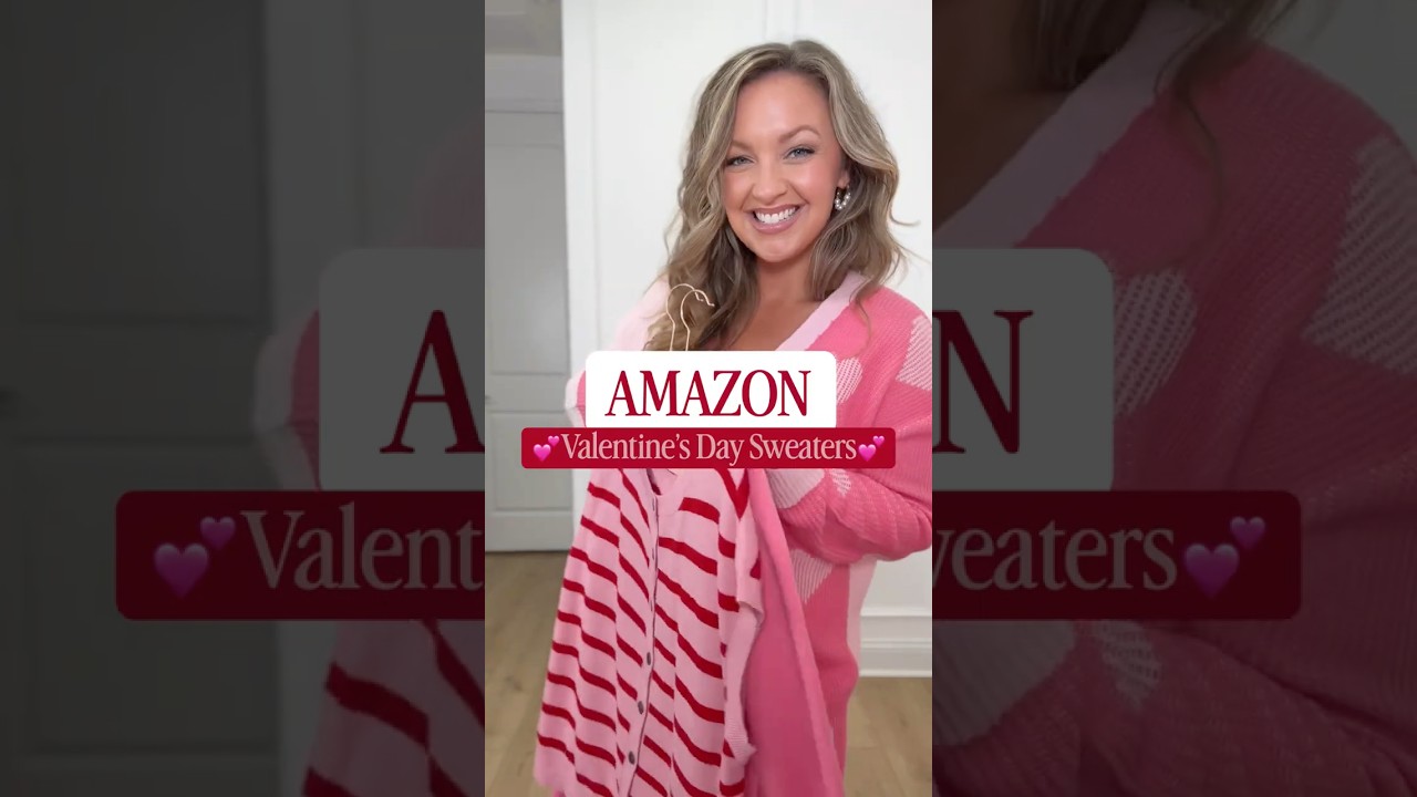 💕Свитера ко Дню святого Валентина от Amazon❤️ Магазин 🔗 в профиле 