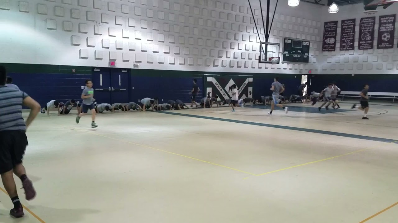Middle School PE activities/ Countdown workout