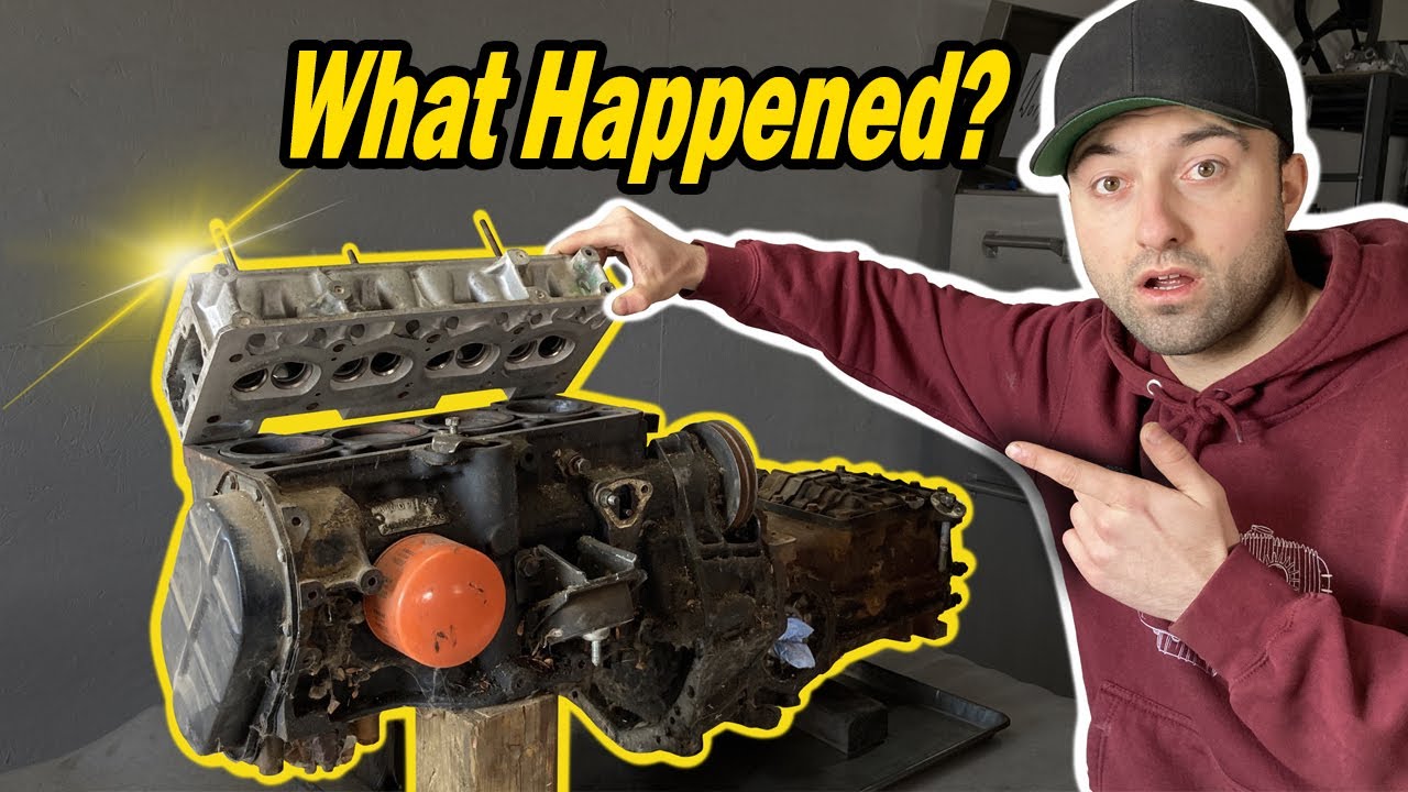Что случилось с этим двигателем BARNFIND? - Renault R5 GTL Le Car