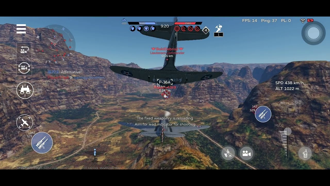 Me playing war thunder moble🕴️😃