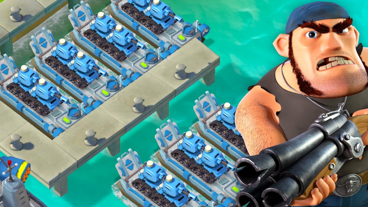 Снова пробую играть в «Танки» на низком уровне, начиная с аккаунта Boom Beach!