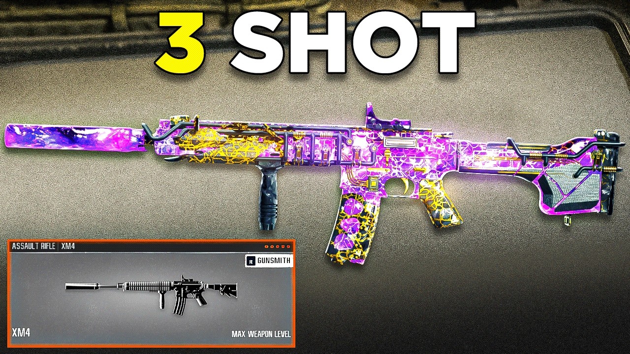 Новая *САМАЯ БЫСТРАЯ* КОМПЛЕКТАЦИЯ XM4 в BLACK OPS 6! 😈 (Лучшая расстановка класса XM4) Warzone BO6