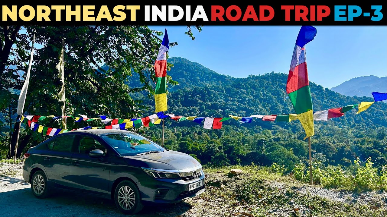 Agra To Arunachal 5000 KM Solo Northeast Road Trip In Honda City | BHUTAN 🇧🇹GELEPHU BORDER | EP 3
