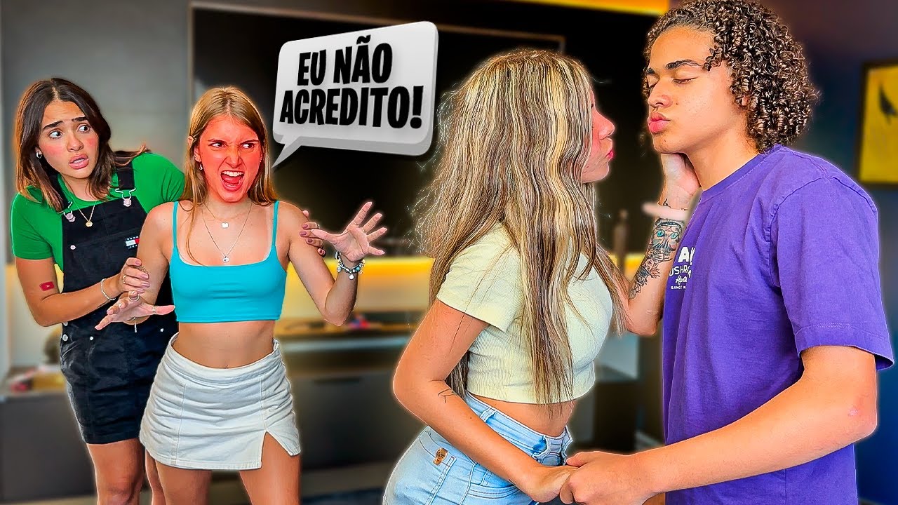 O RYAN TENTOU BEIJAR OUTRA MENINA NA FRENTE DA LIGEIRINHA !!!