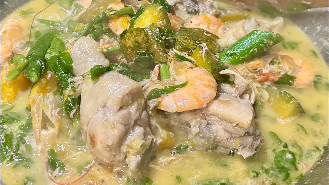 GINATAANG GULAY with CHICKEN & SHRIMP | ULAM IDEAS | FOOD IS LIFE