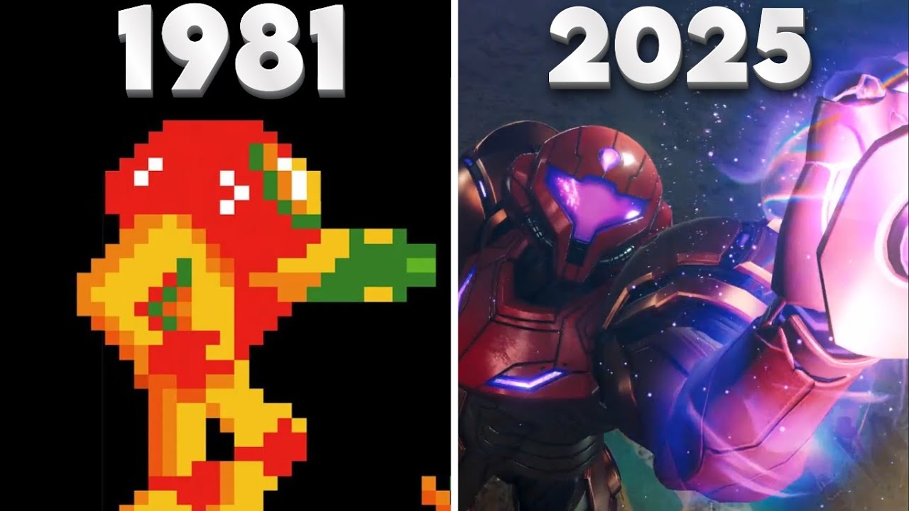 Evolution of Metroid Video Games [1991-2025]