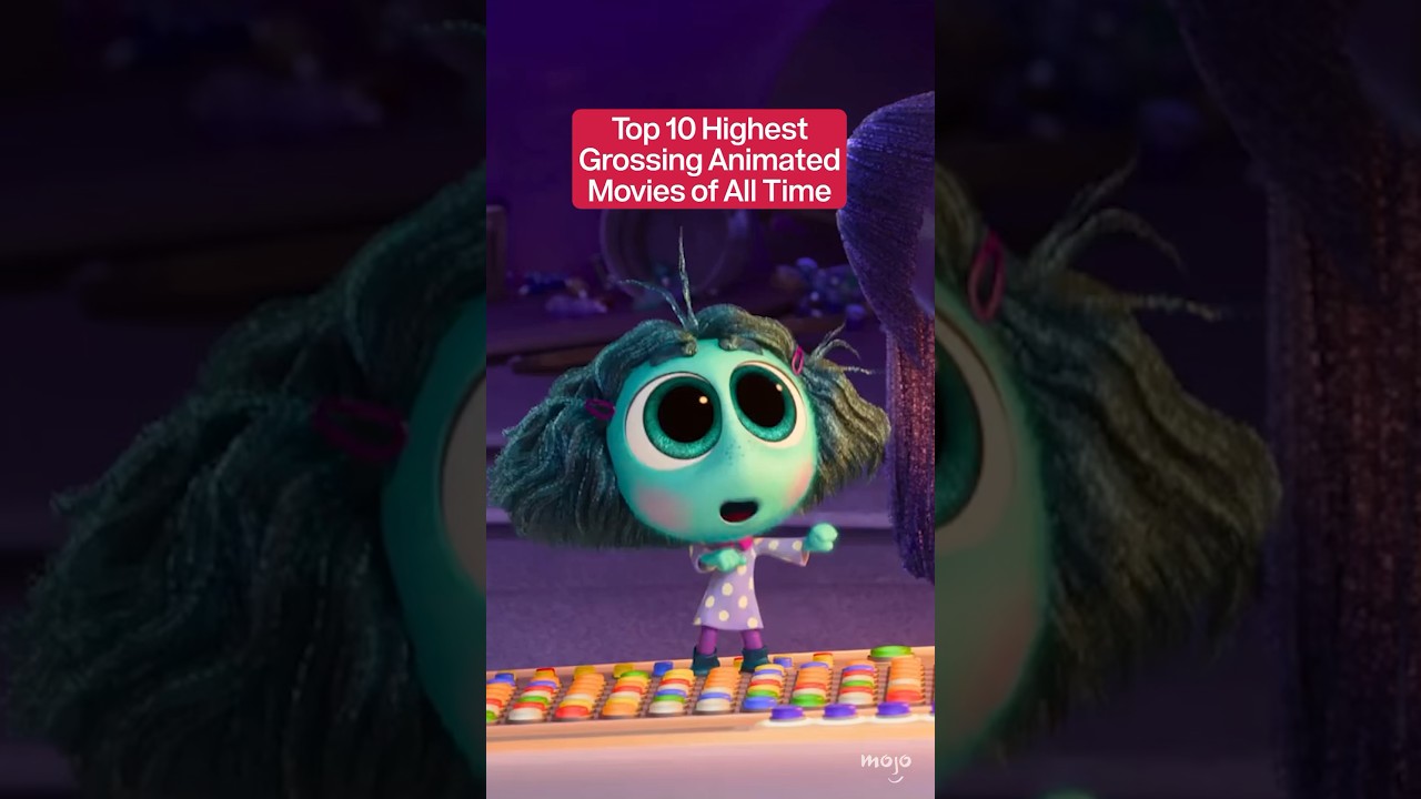 Top 10 Highest Grossing Animated Movies of All Time 💰