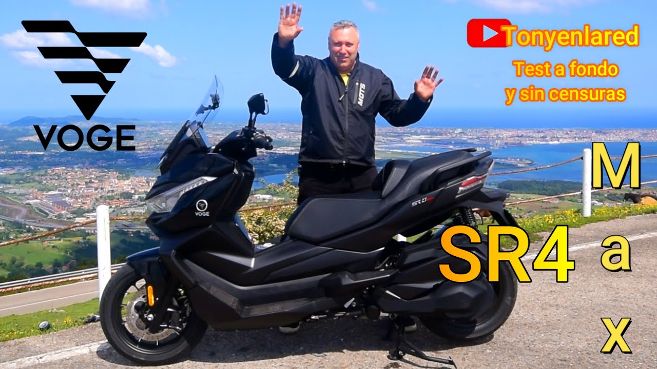Voge SR4 Max . Un Scooter muy completo 350cc