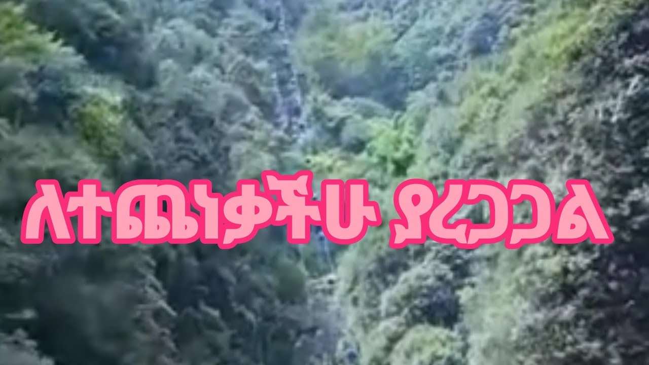 ጭንቀት ውስጥ ያላችሁ ይህን ተመልከቱ ሠላም ይሰማችኋል