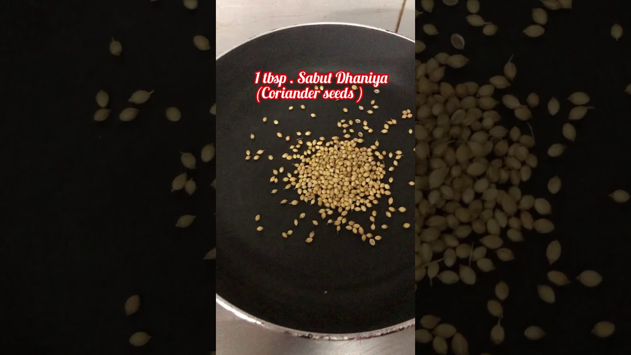 Dhaniya Jeera Lal Mirch Powder # Roasted Coriander Cumin Red chili powder..