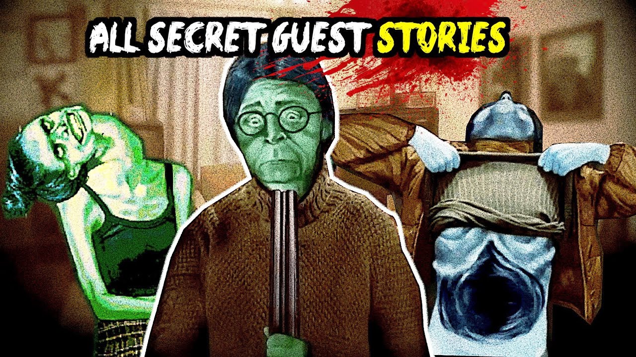All Secret VISITORS & CUTSCENES in No, I'm Not a Human