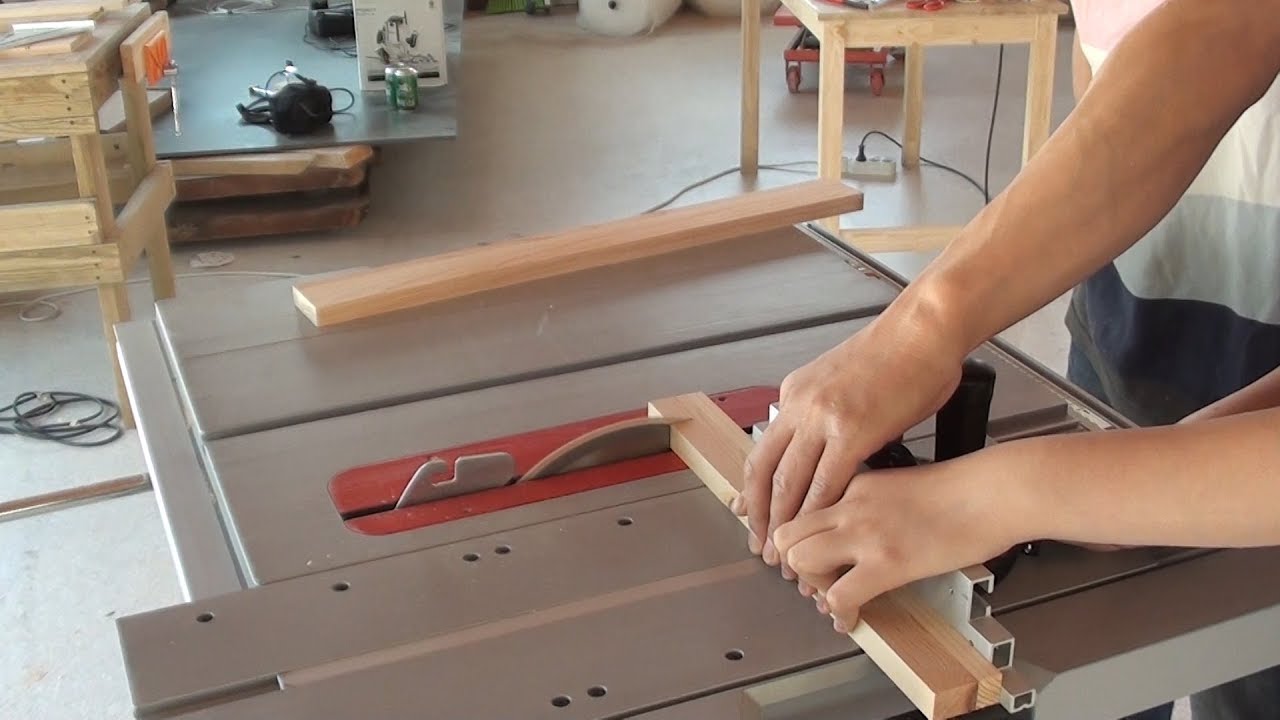 [목공기초] 테이블쏘 사용법 1 / [woodworking basic] How To Use A Table Saw 1