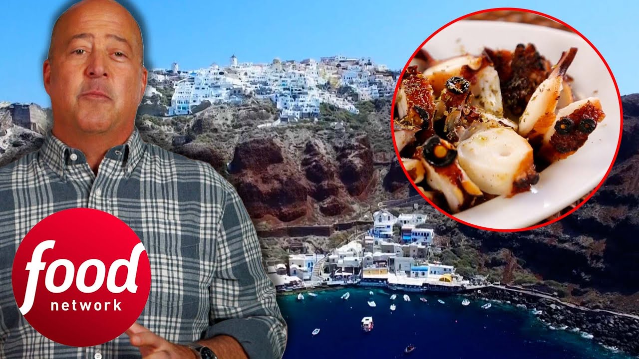 Santorini's Grilled Octopus Is A Mediterranean Must! | Bizarre Foods: Delicious Destinations